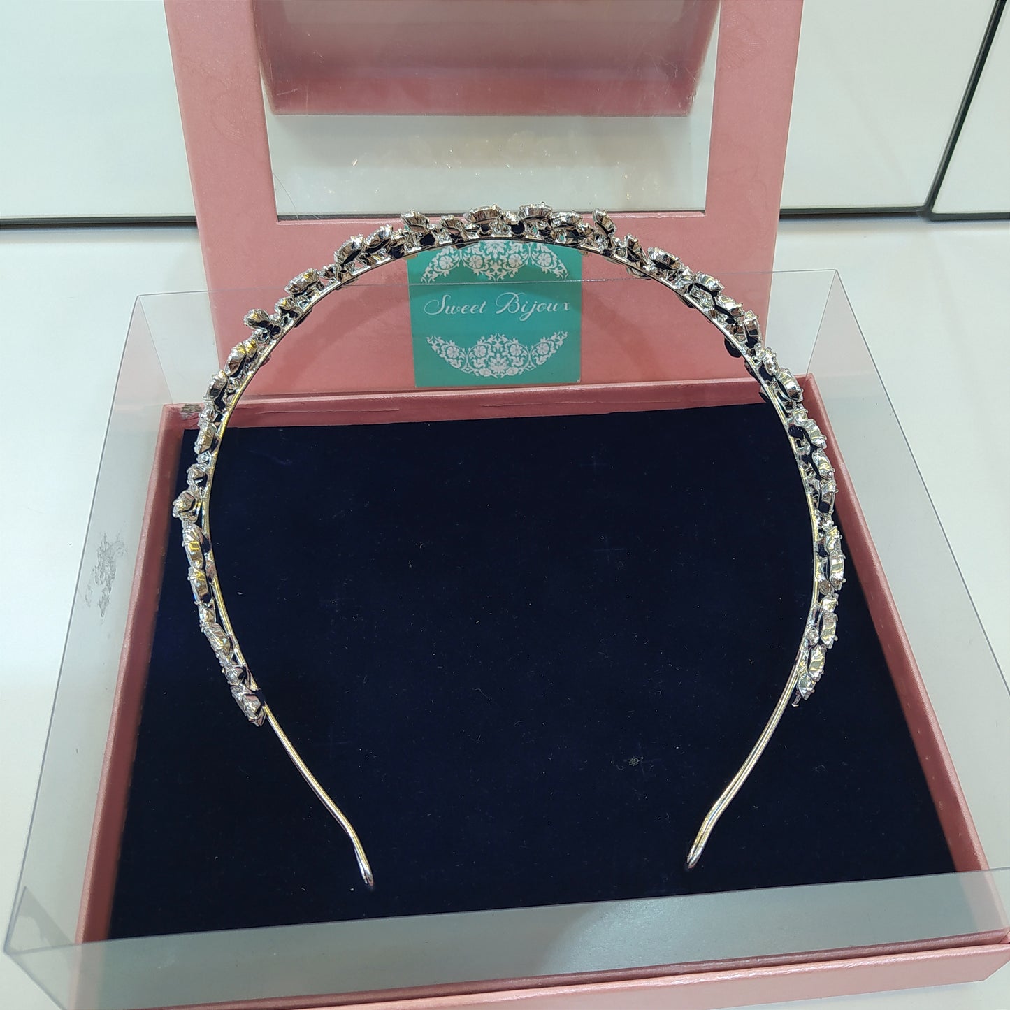 Tiara de zircônia 19EA5BB