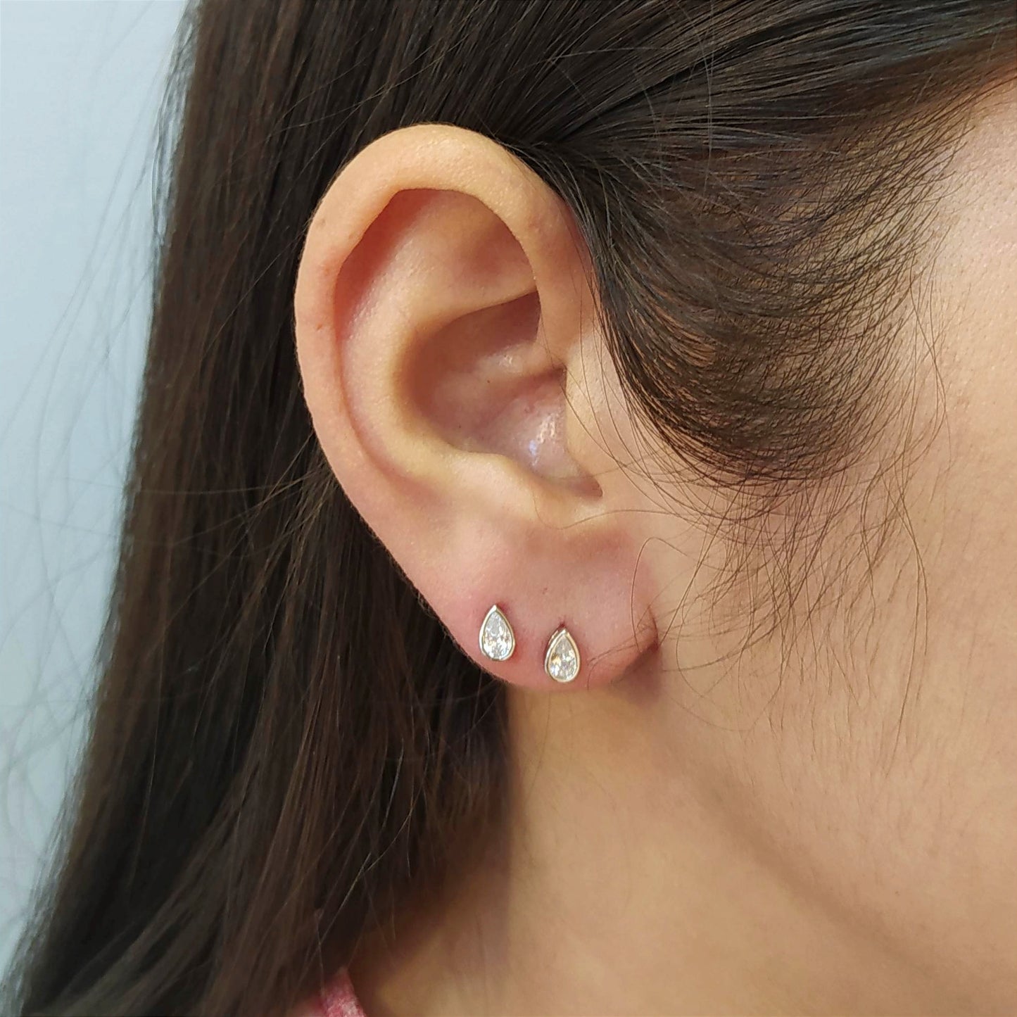 Brinco gotinha de zircônia 1CE750D