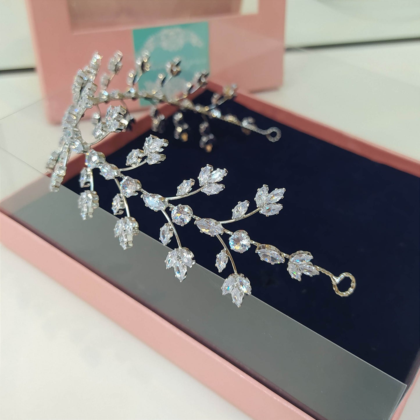 Tiara Maleável de Zircônia 1D78260