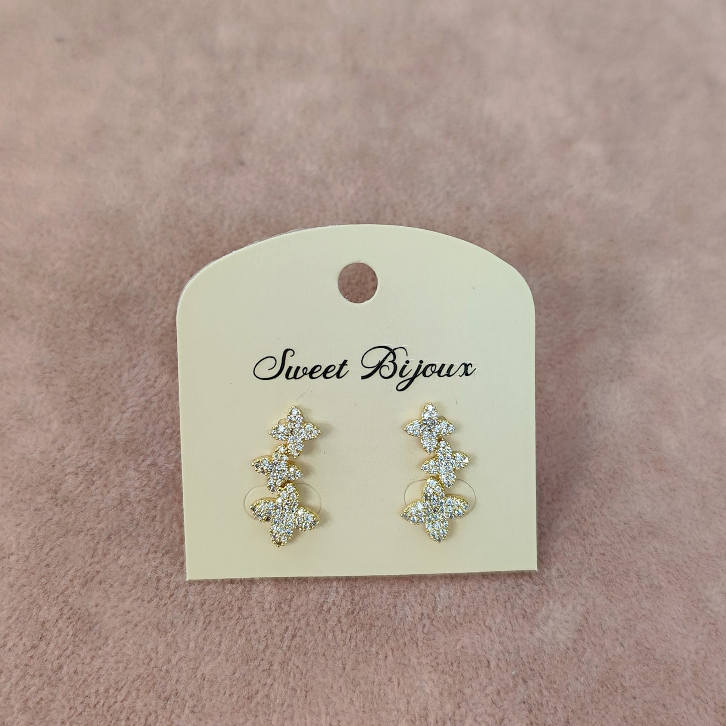 Brinco earcuff de zircônia 1F9B8BF