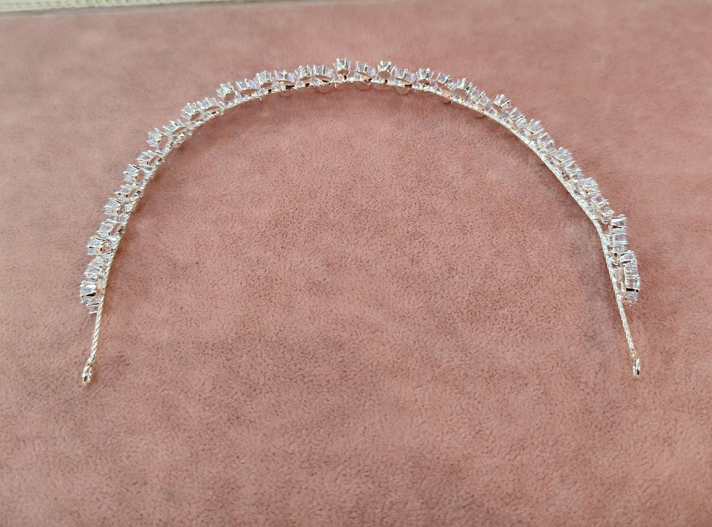 Tiara maleável de zircônia 2033D15