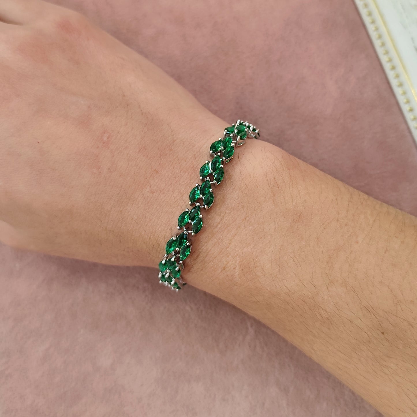 Pulseira de zircônia verde 207F504