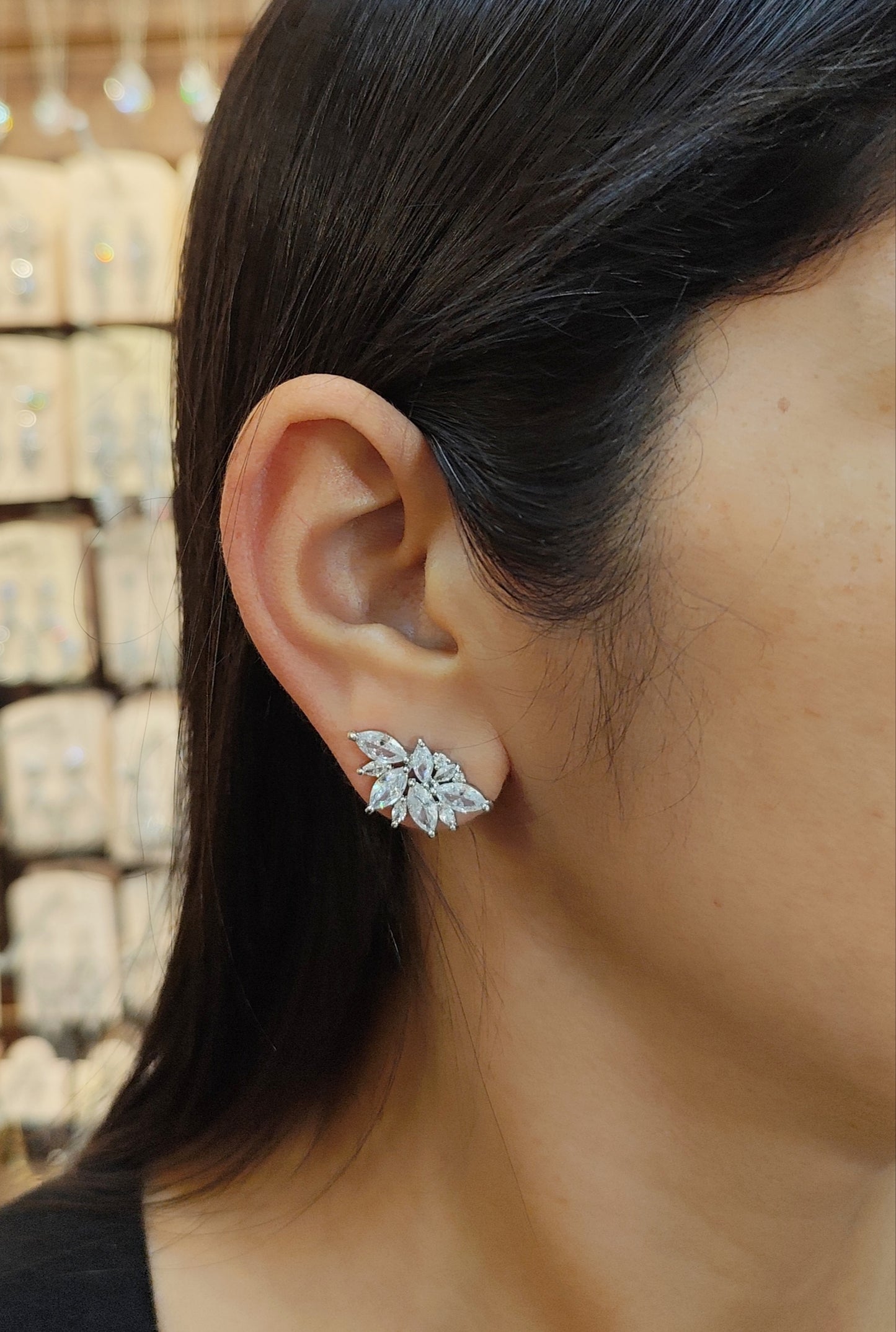 Brinco earcuff de zircônia 20AAC19