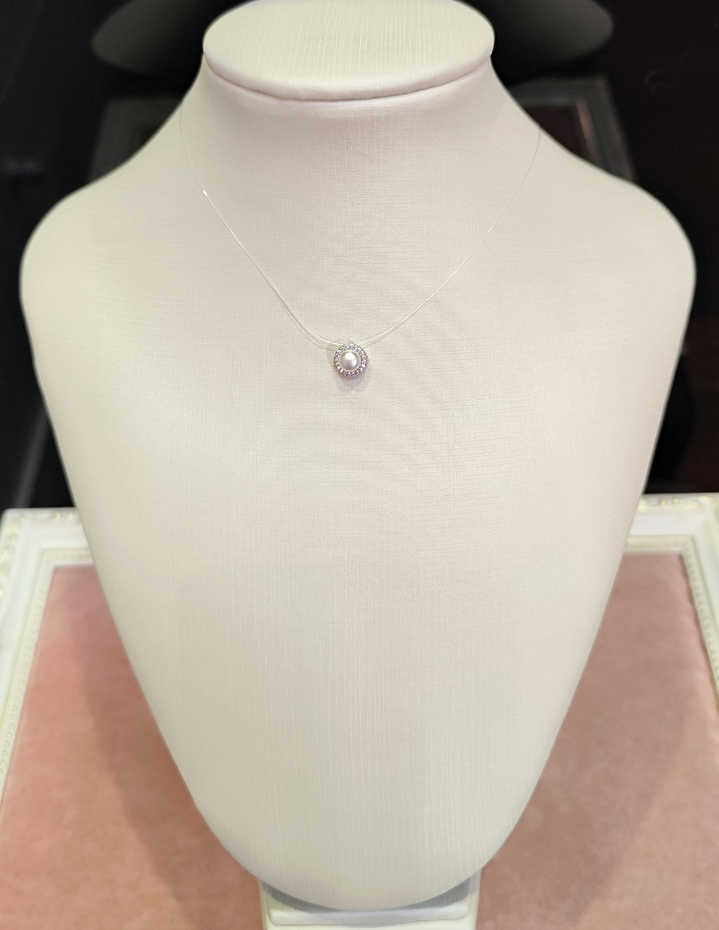 Colar ponto de luz de pérola 20B4362