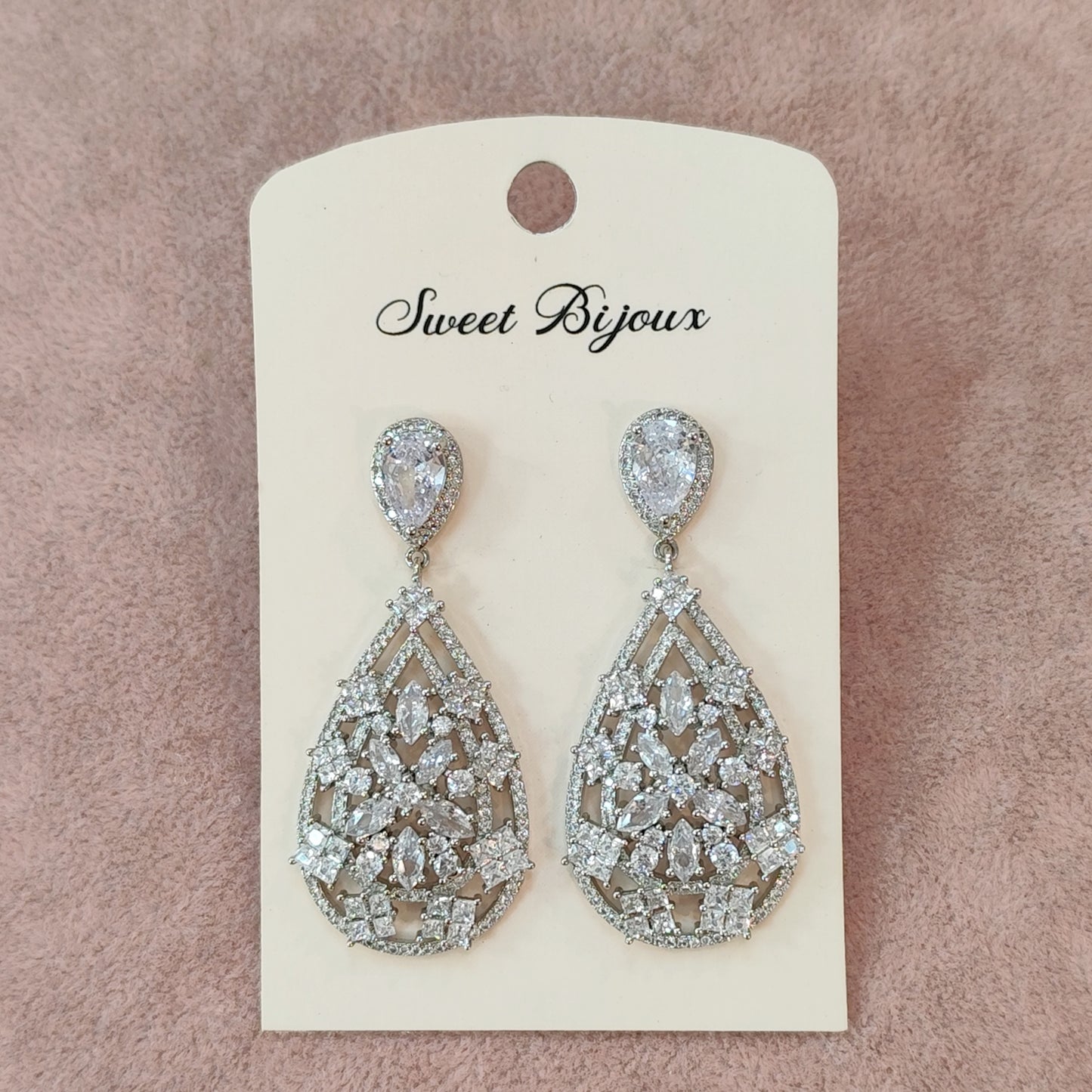 Brinco de zircônia 1D5823A