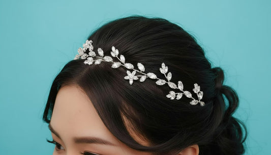 Tiara maleável de zircônia 2035C80