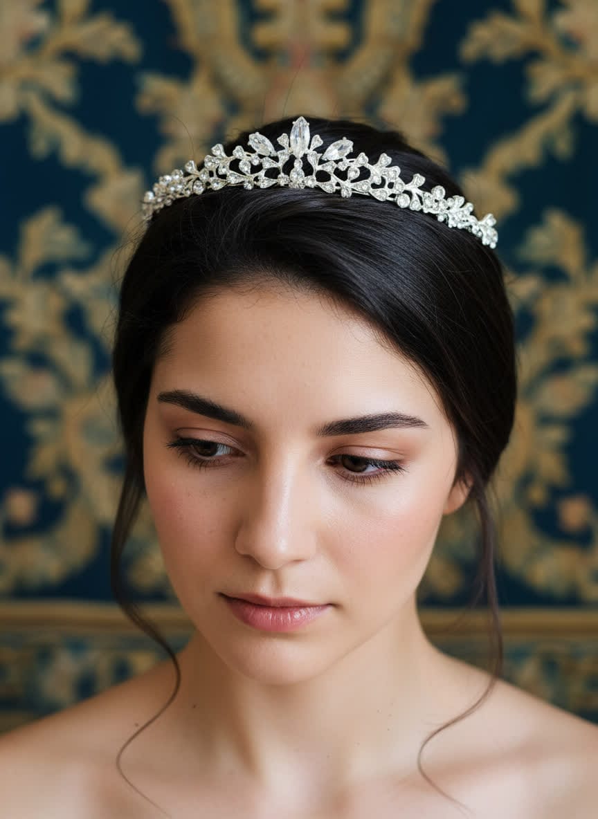 Coroa de cristais 2079FBE