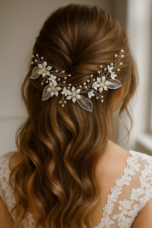 Fio de cristais e pérolas 2056EF9