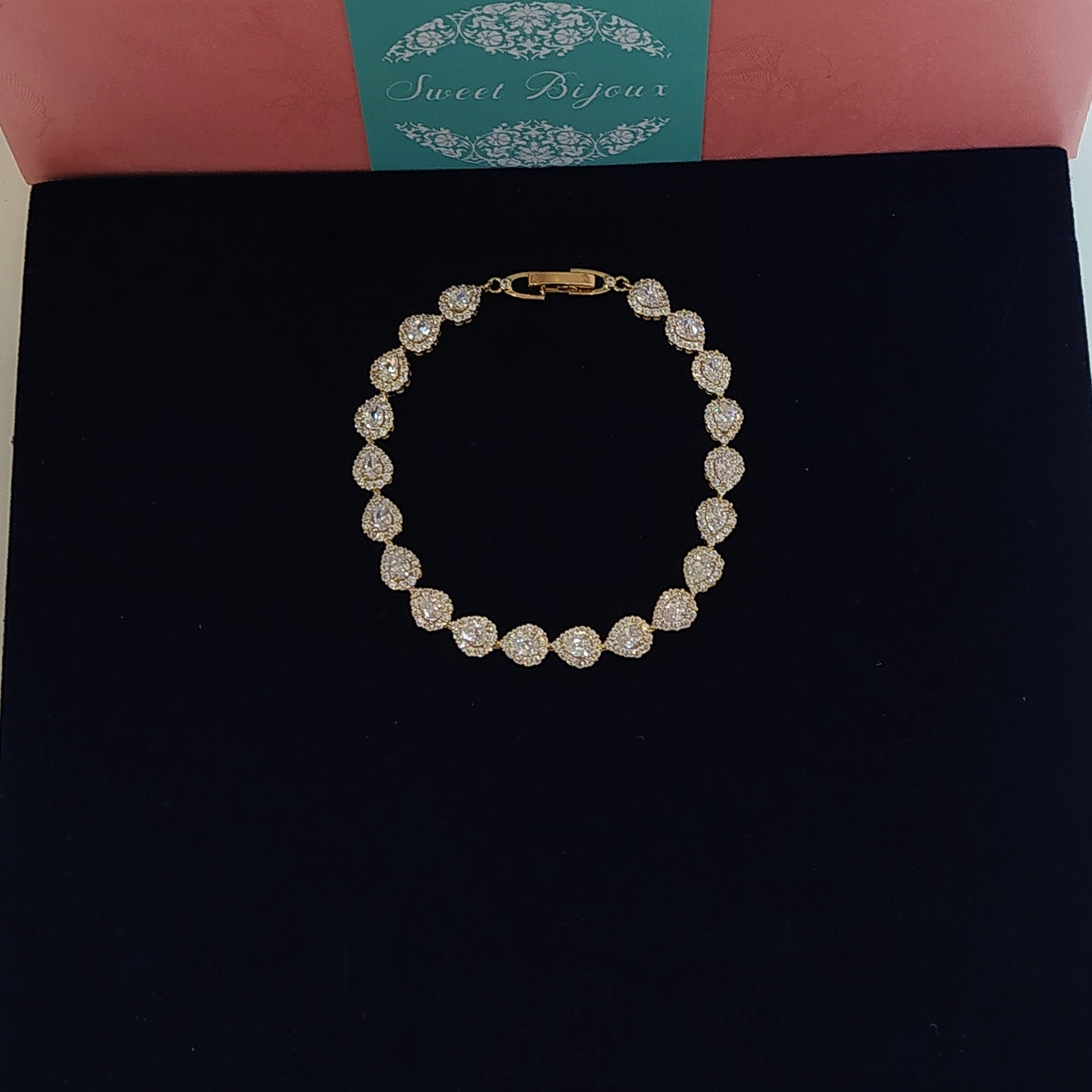 Pulseira Gota de Zircônia 162471F