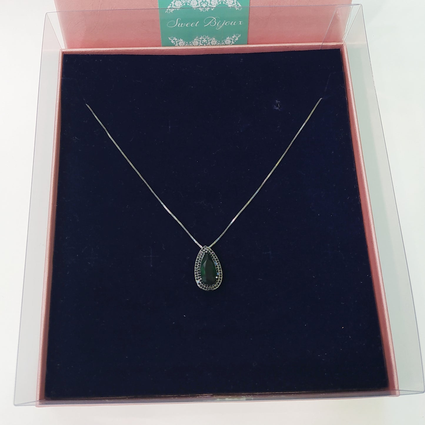 Colar gota de zircônia 181A6A8
