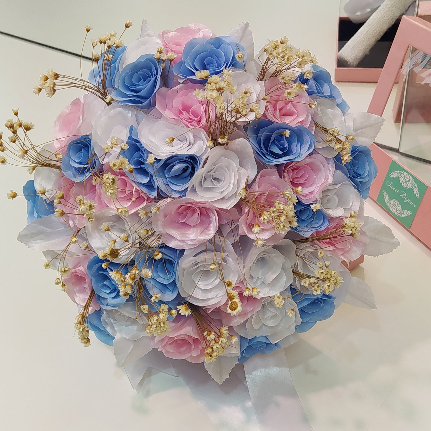 Buquê de flores artificiais 18314D1