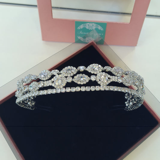 Tiara de zircônia  1A5FF74