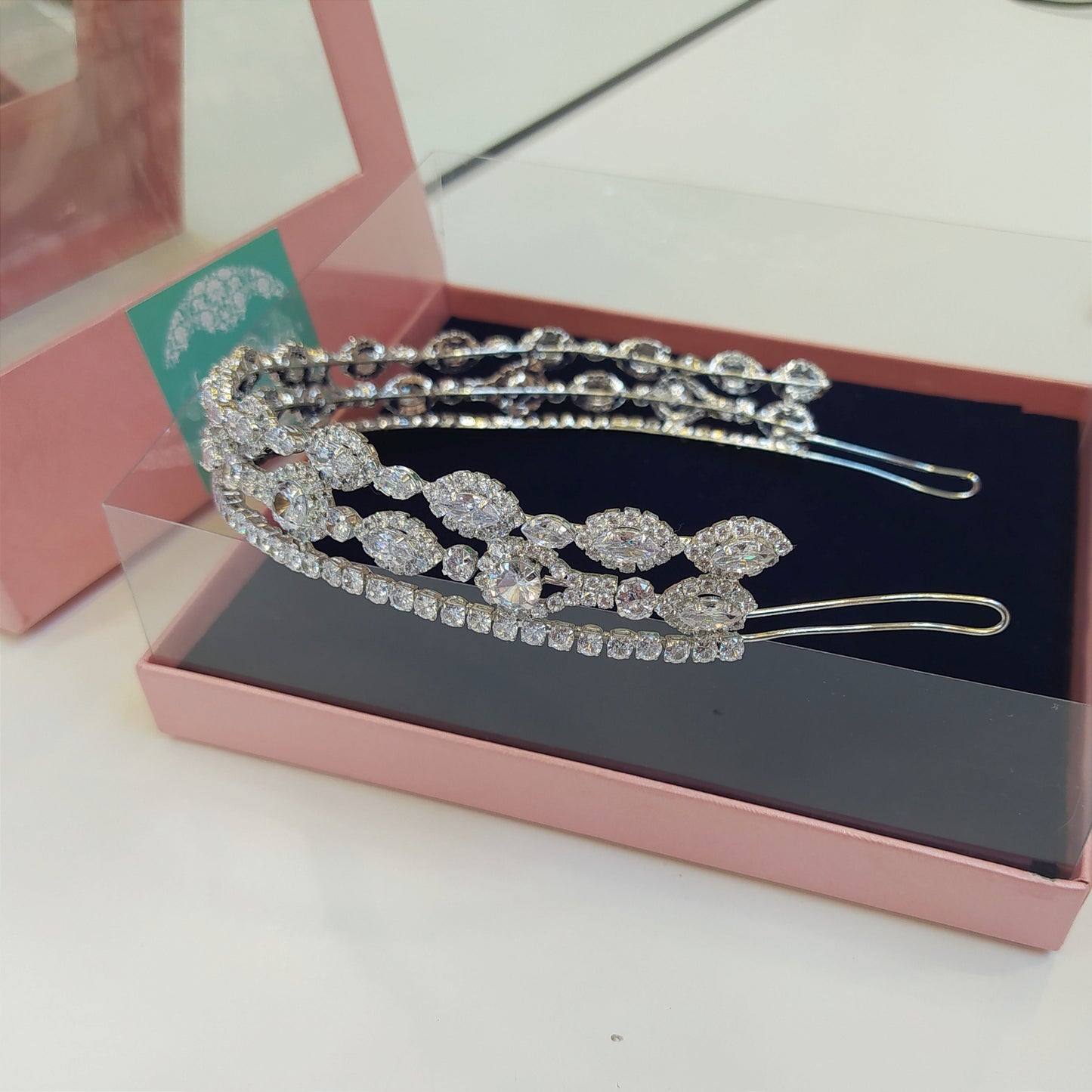 Tiara de zircônia  1A5FF74