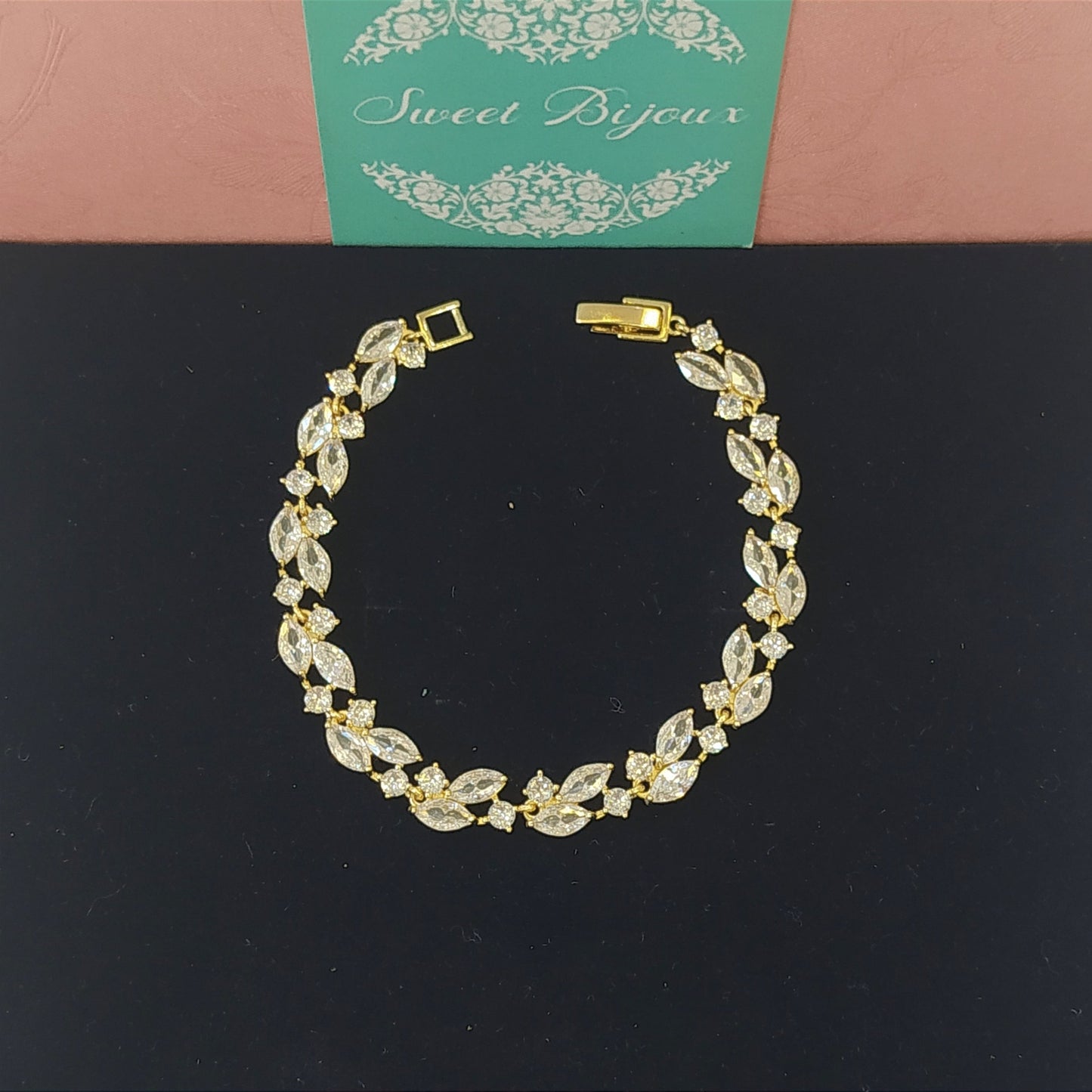 Pulseira de zircônia 1ACAB4E