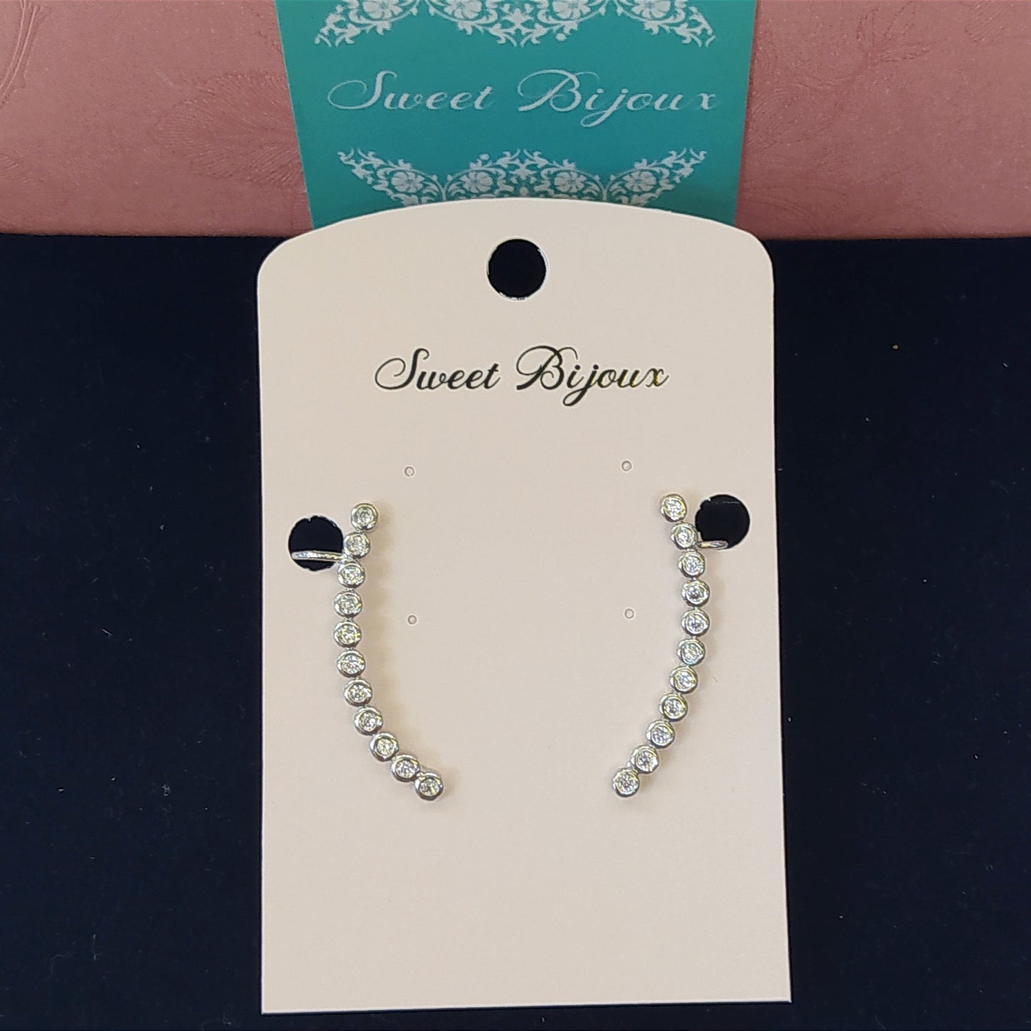 Brinco earcuff de zircônia 1B1B6D5