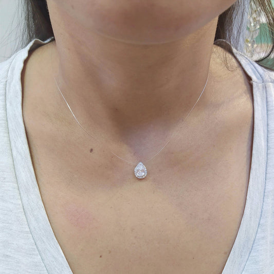 Colar ponto de luz gota 1AFA749