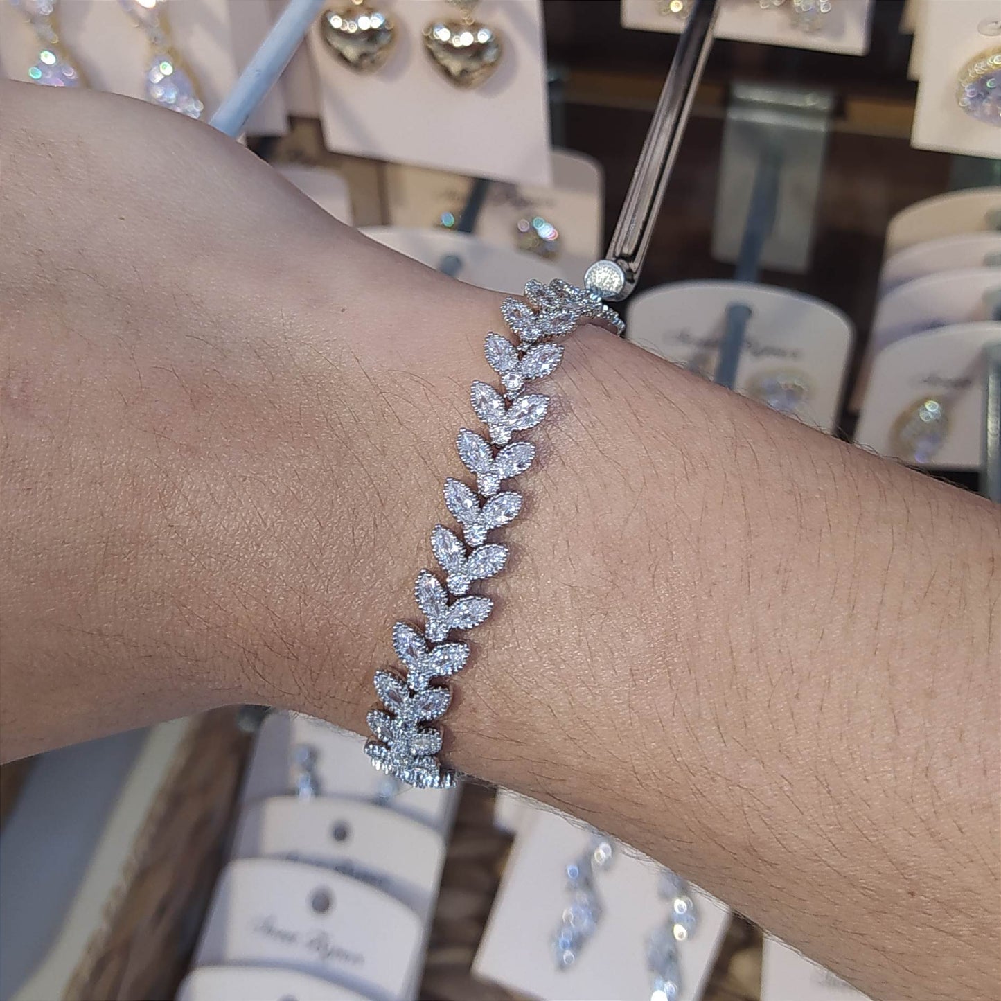 Pulseira de zircônia 1CDB185