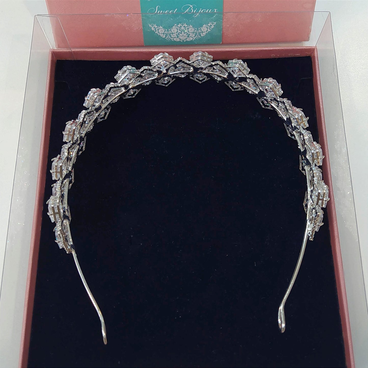 Tiara de zircônia 1CE9376