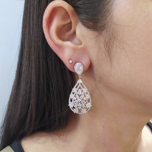 Brinco de zircônia 1D5823A