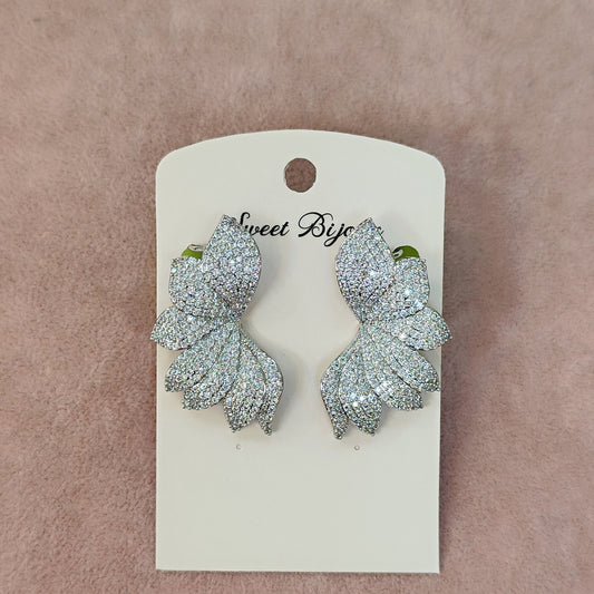 Brinco earcuff de zircônia  1F9B77D