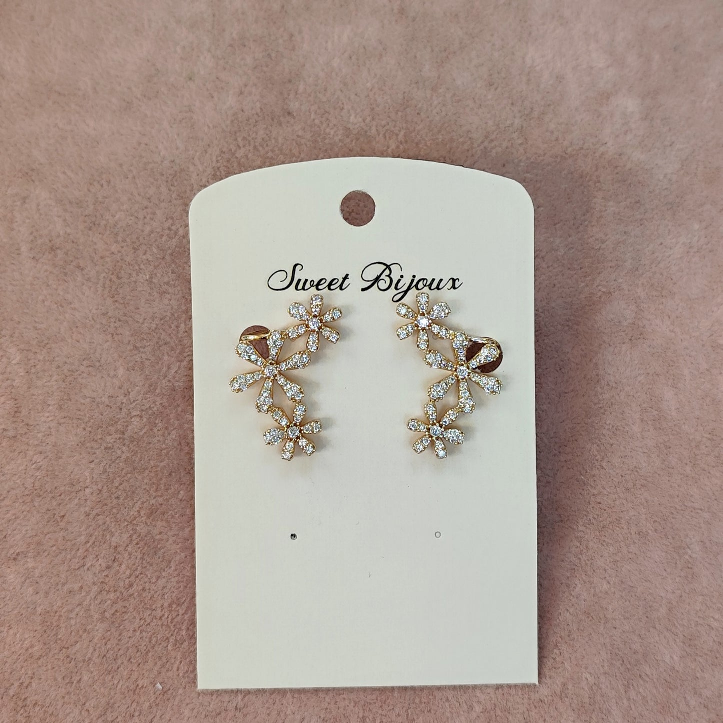 Brinco earcuff de zircônia 1F9B7AF