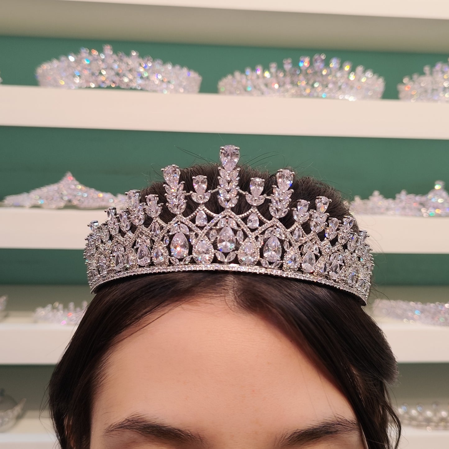 Coroa de Noiva de Zircônia 17C3043