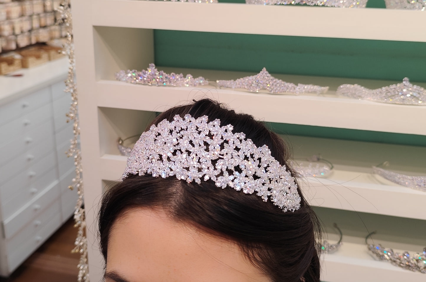 Tiara de zircõnia 203144A