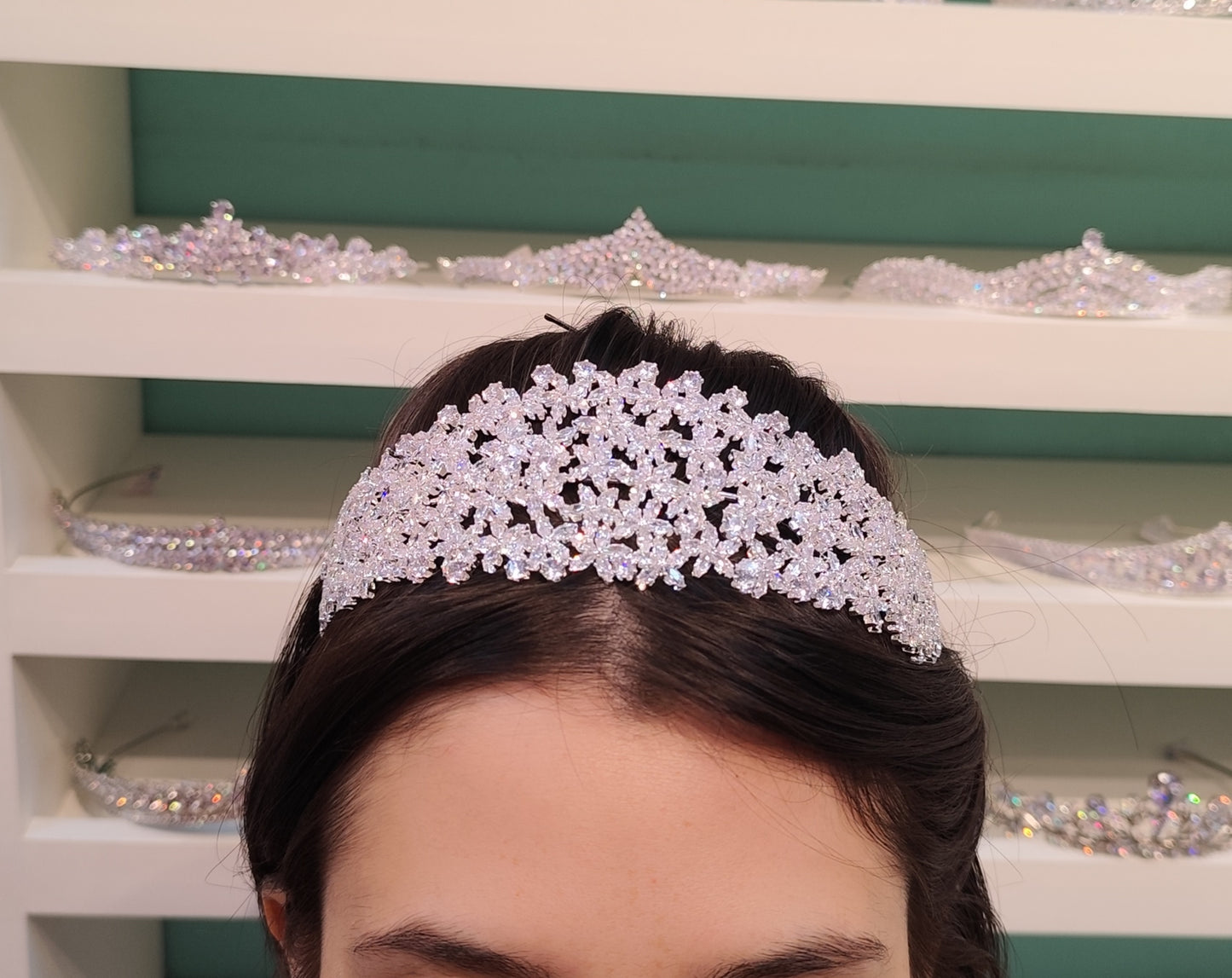 Tiara de zircõnia 203144A