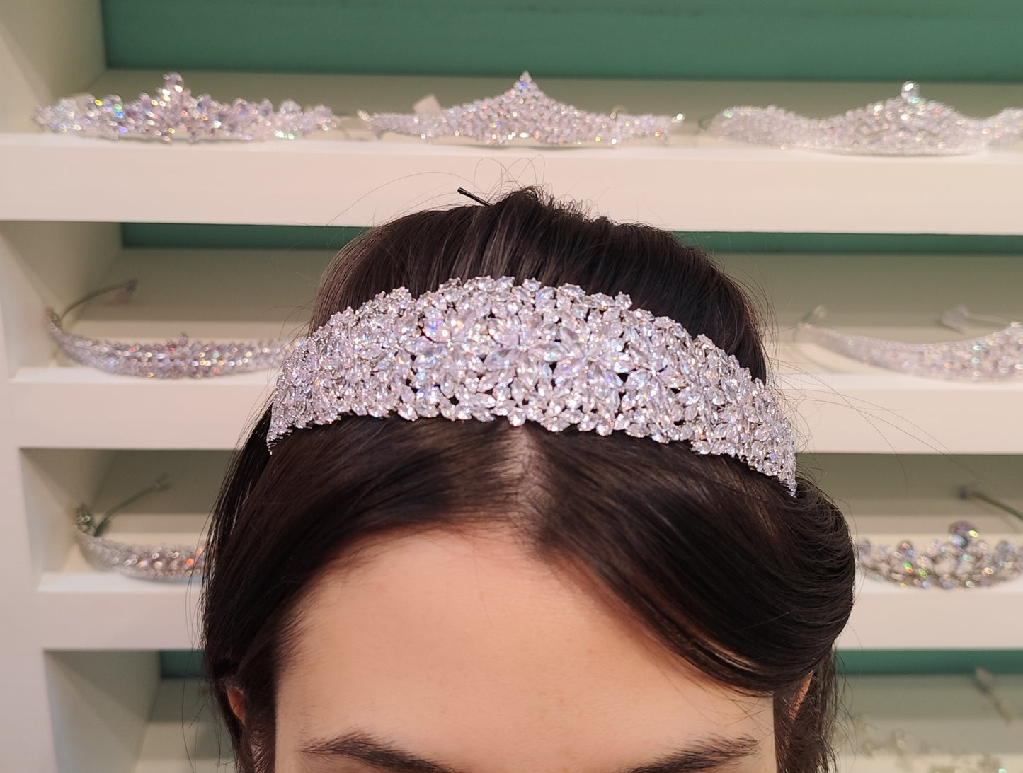 Tiara de zircônia 1D7831F