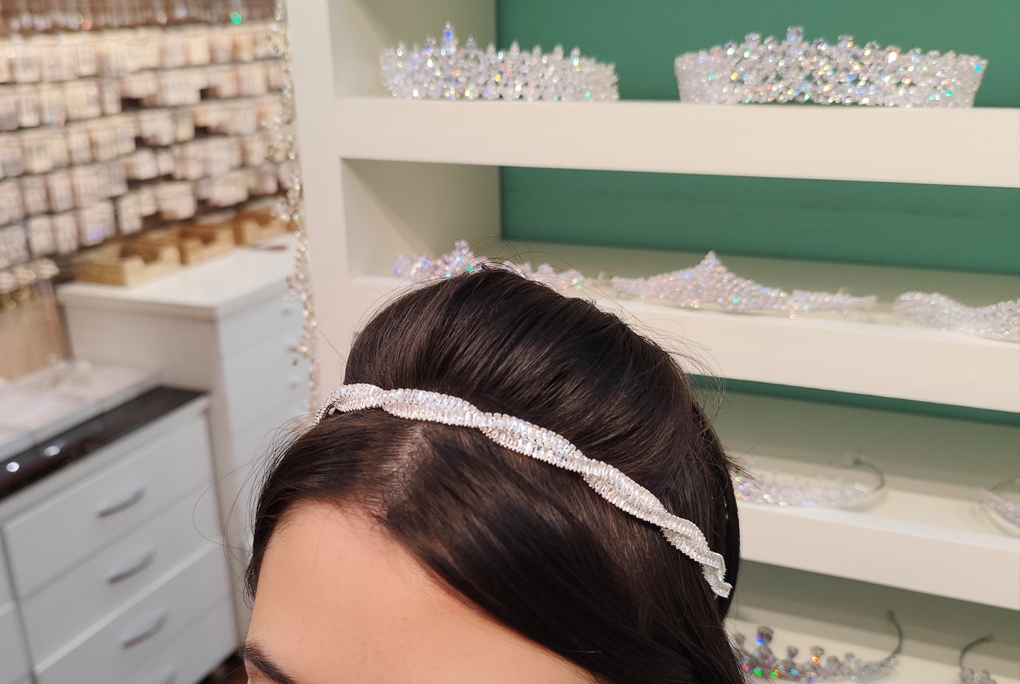 Tiara de zircônia 203282E
