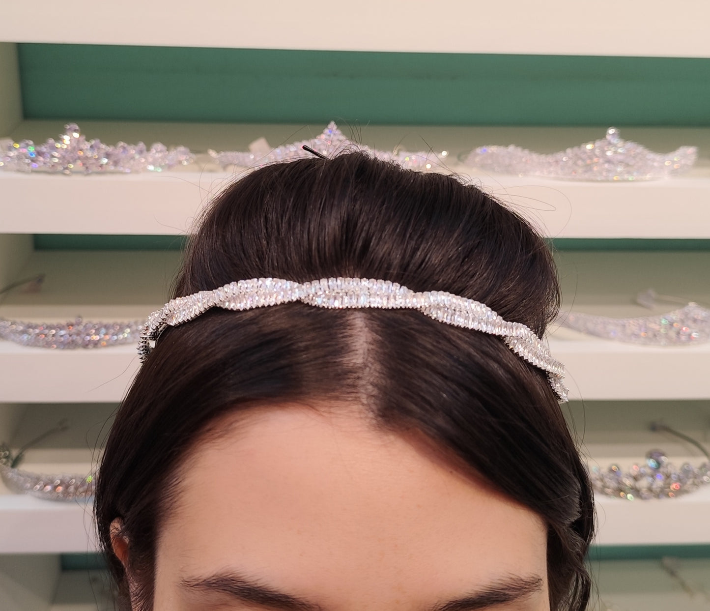 Tiara de zircônia 203282E