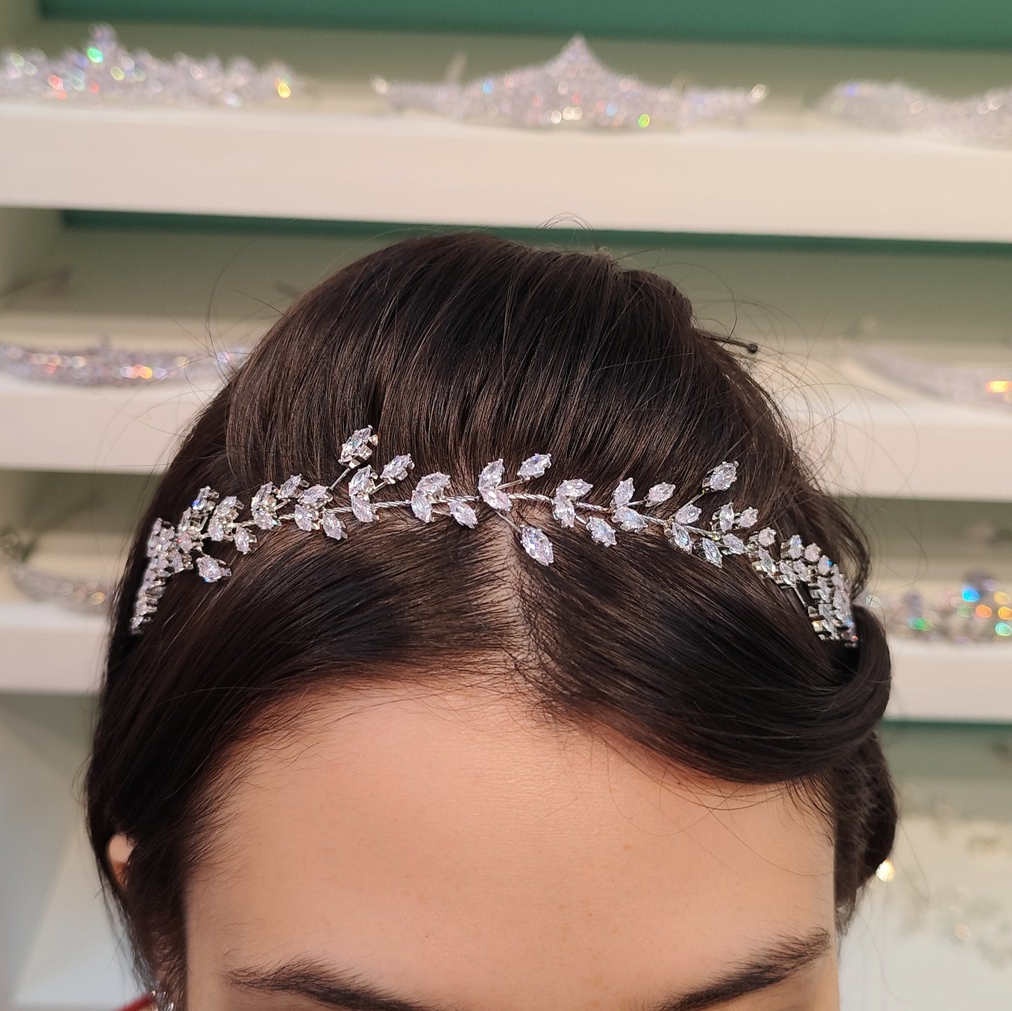 Tiara maleável de zircônia 1D782E4