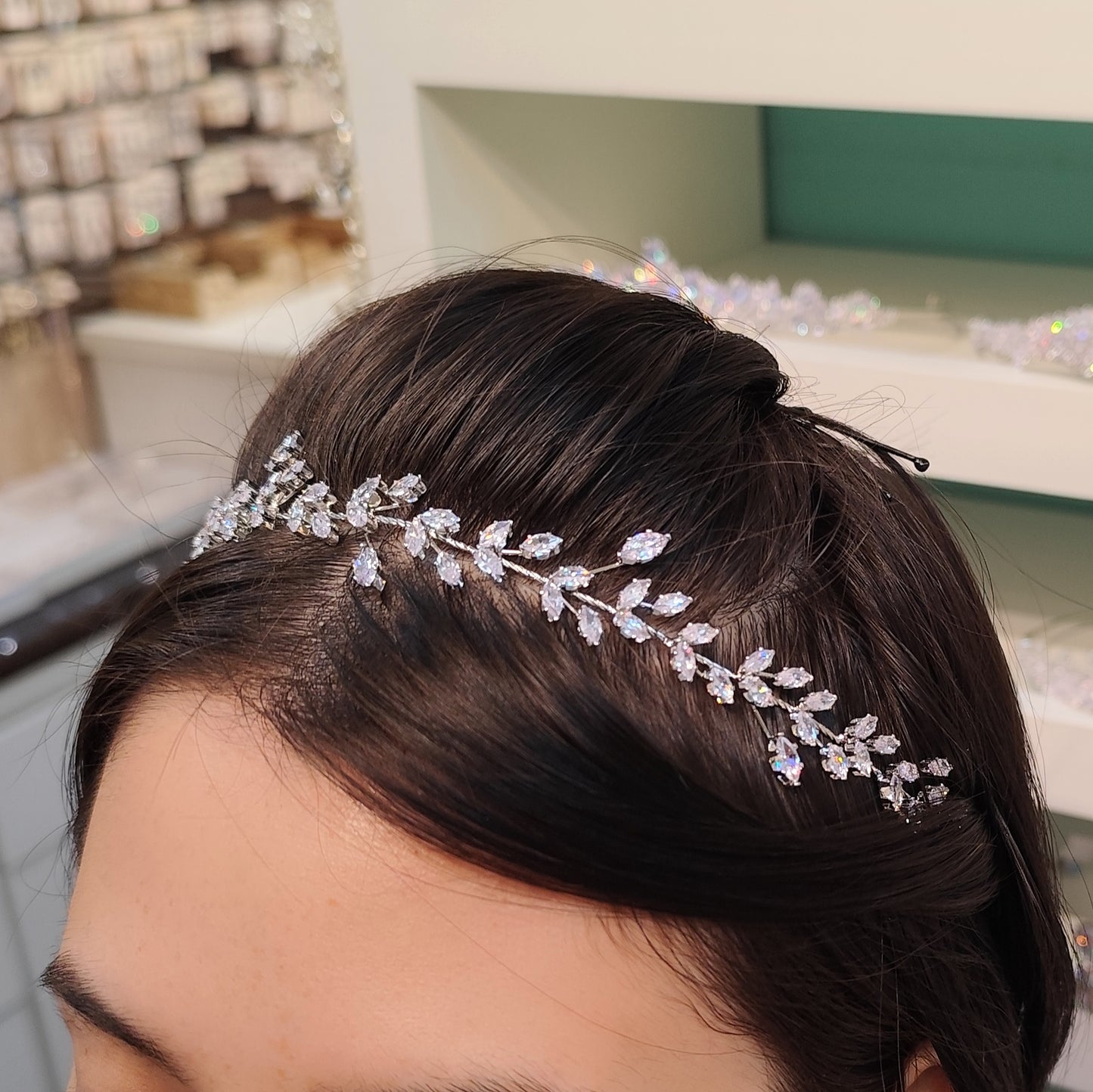 Tiara maleável de zircônia 1D782E4