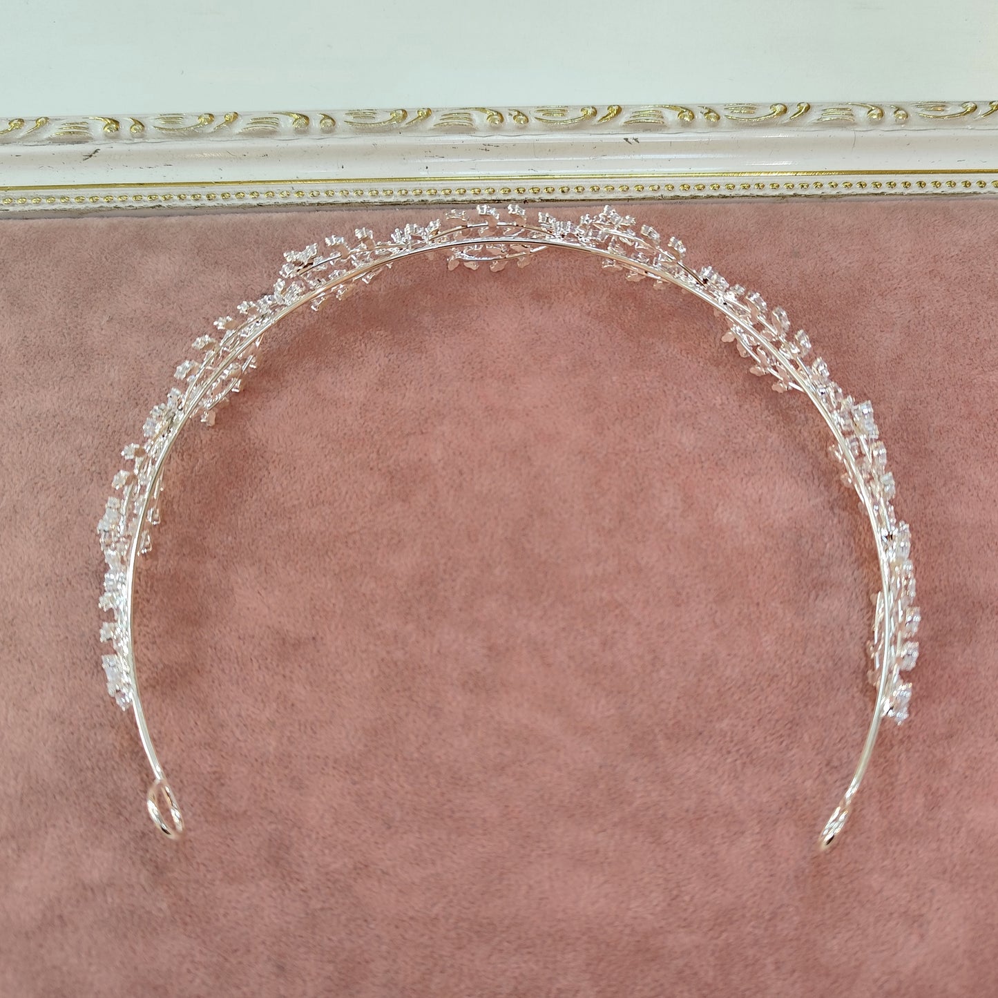 tiara de zircônia 203144A