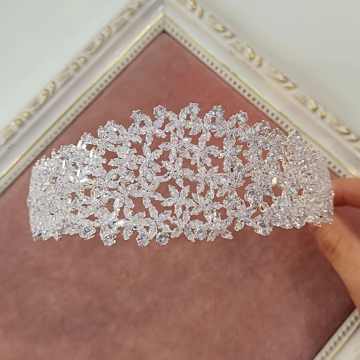 Tiara de zircõnia 203144A