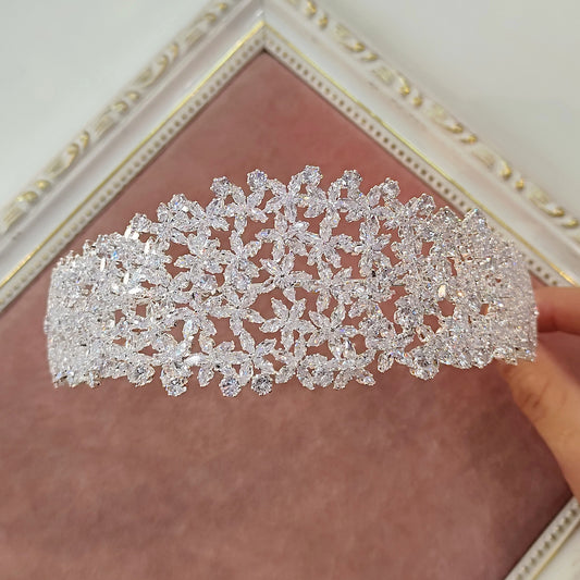 Tiara de zircõnia 203144A