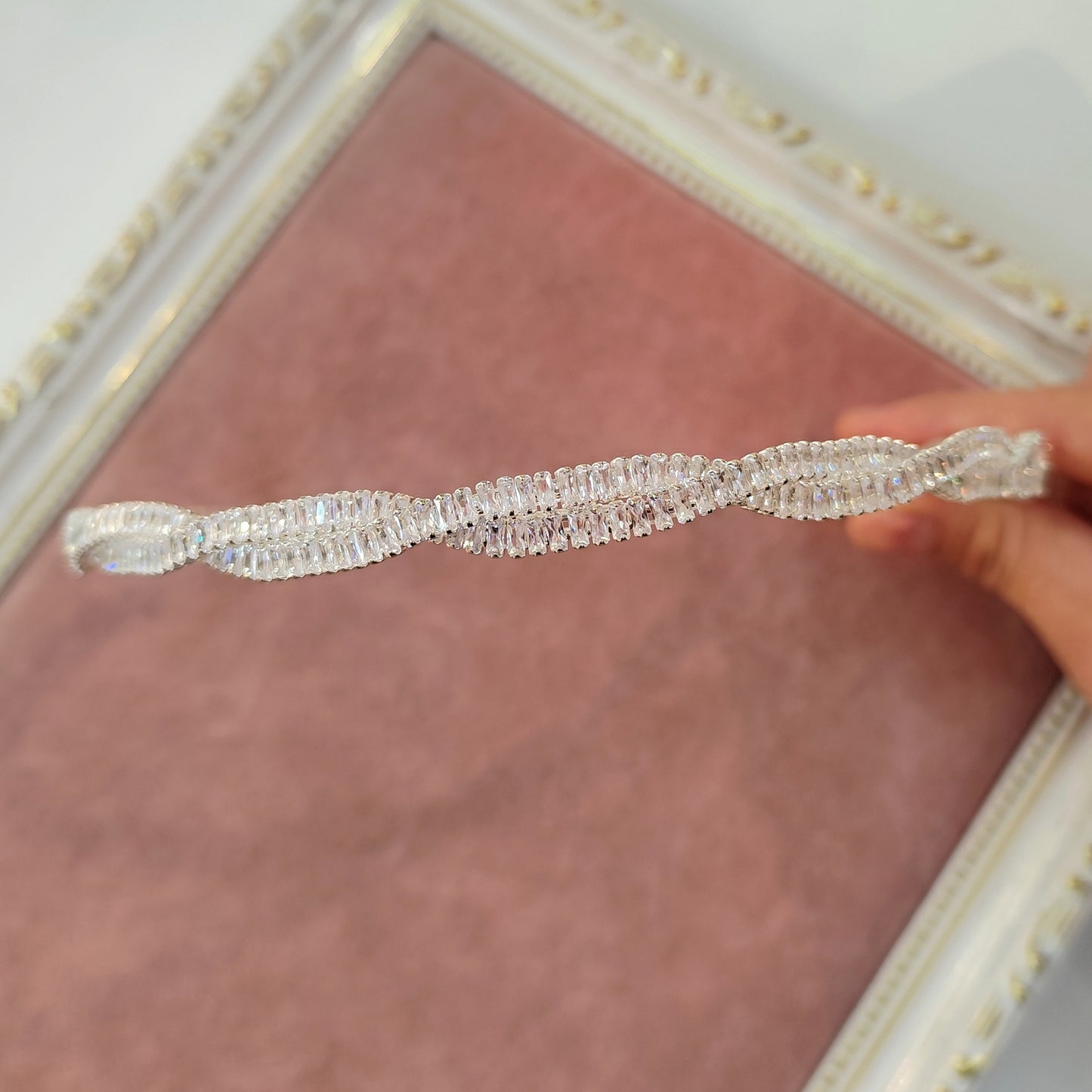 Tiara de zircônia 203282E