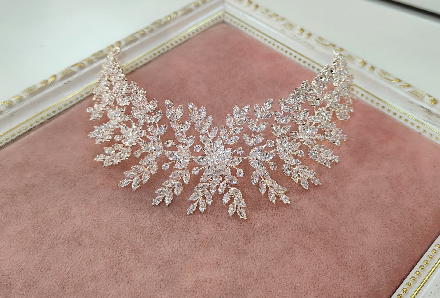 Tiara maleável de zircônia 2033C86