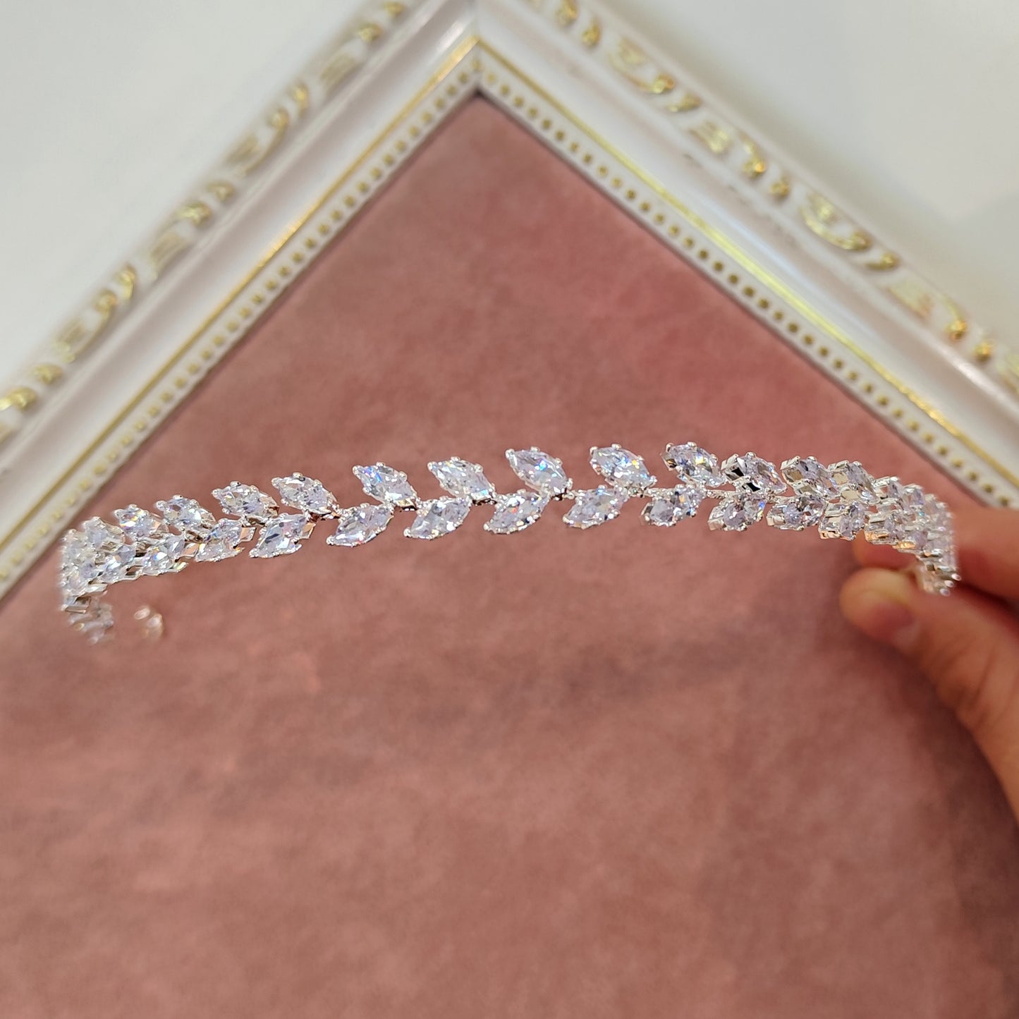 Tiara maleável de Zircônia