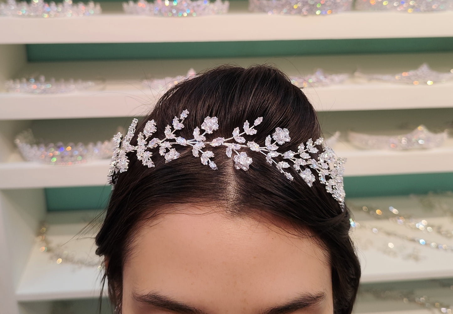 Tiara de zircônia 2051A13
