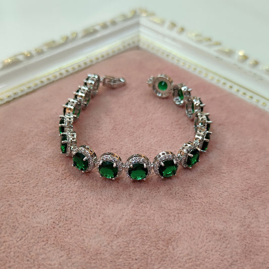 Pulseira de zircônia verde 207F390