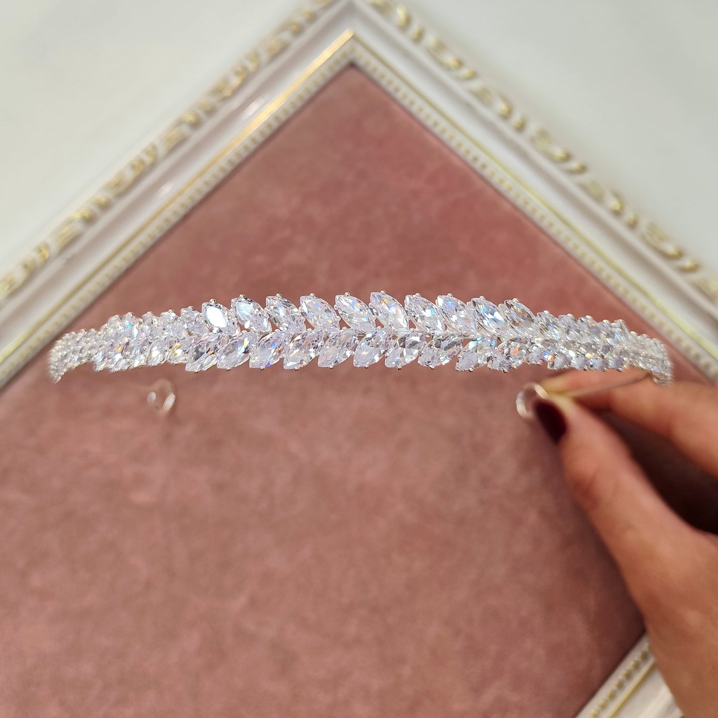 Tiara de zircônia 207A02F