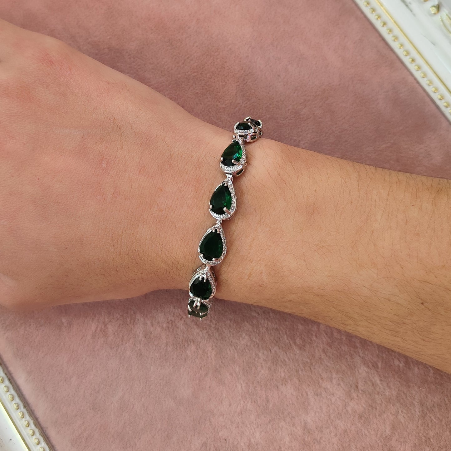 Pulseira de zircônia verde 207F3F1