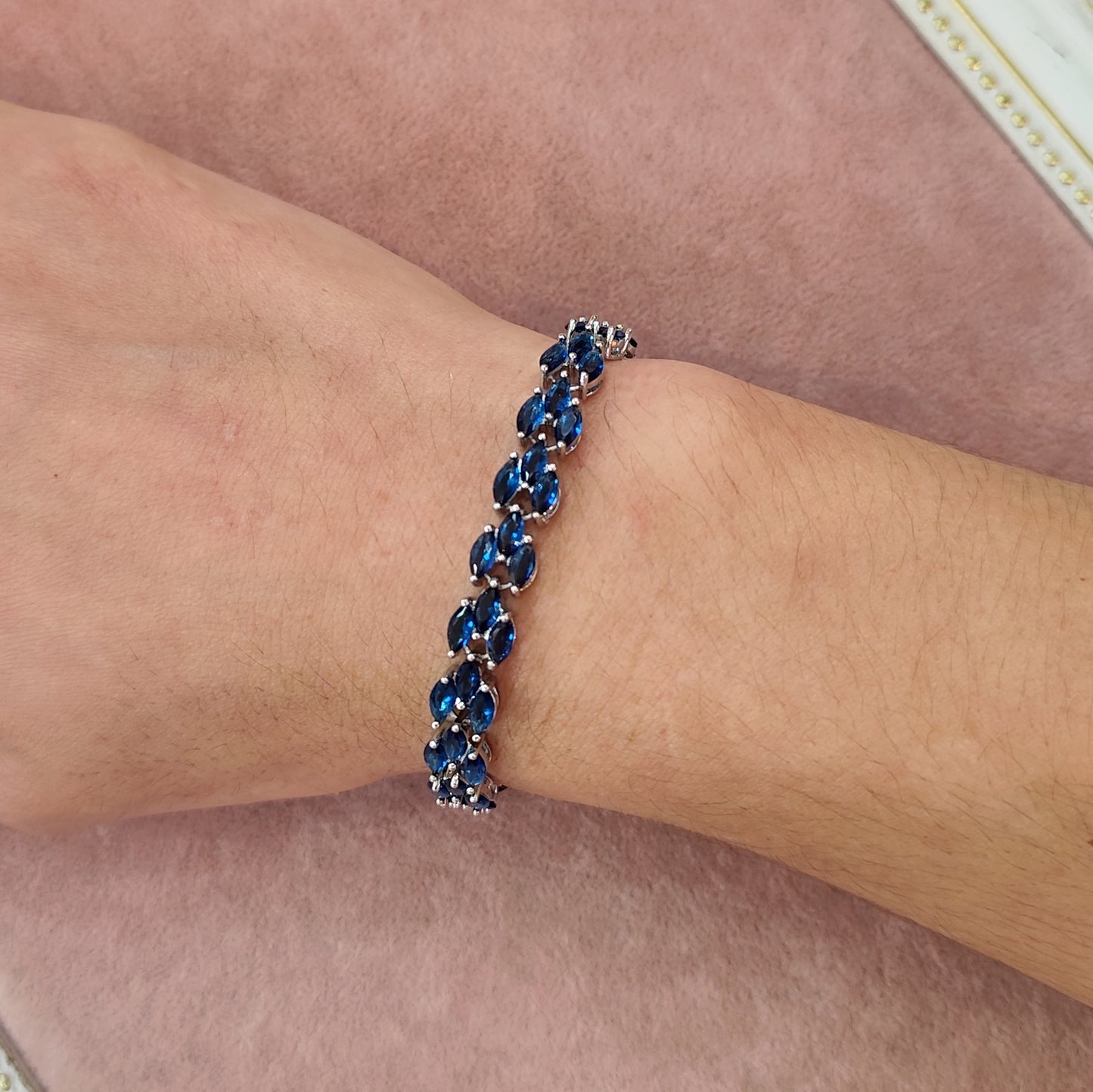 Pulseira de zircônia azul 207F583