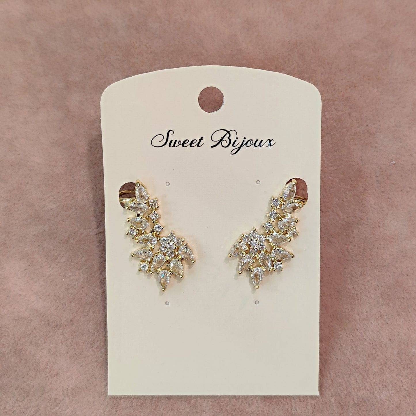 Brinco earcuff de zircônia 20A78CA