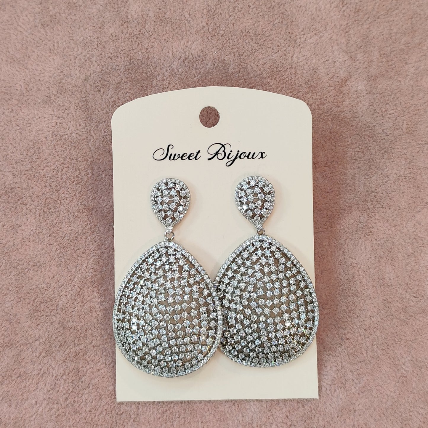 Brinco de zircônia 1D58371