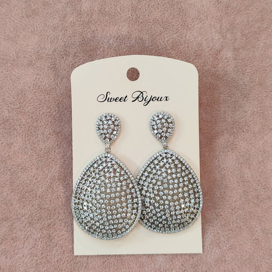 Brinco de zircônia 1D58371