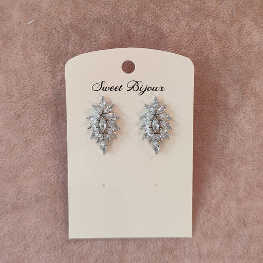 Brinco navetes de Zircônia 1ACA1FB