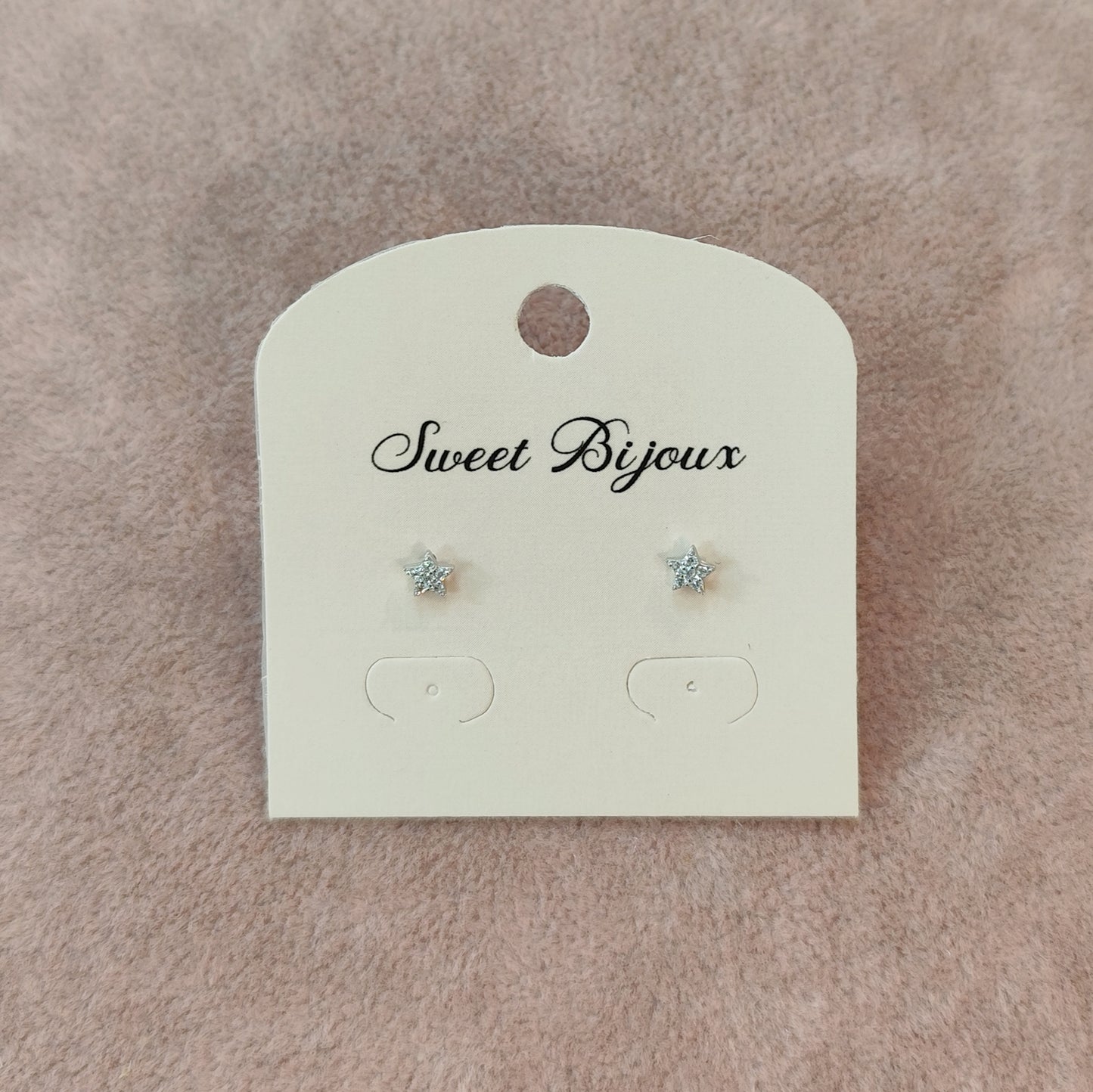 Brinco estrelinha de zircônia 1CE692A