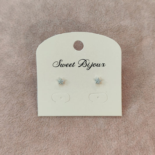 Brinco estrelinha de zircônia 1CE692A